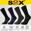 SOX TOWN Men's Merino Wool Cushion Crew Socks for Outdoor