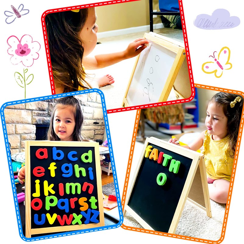 INNOCHEER Magnetic Letters and Numbers for Toddlers, Magnetic Board for