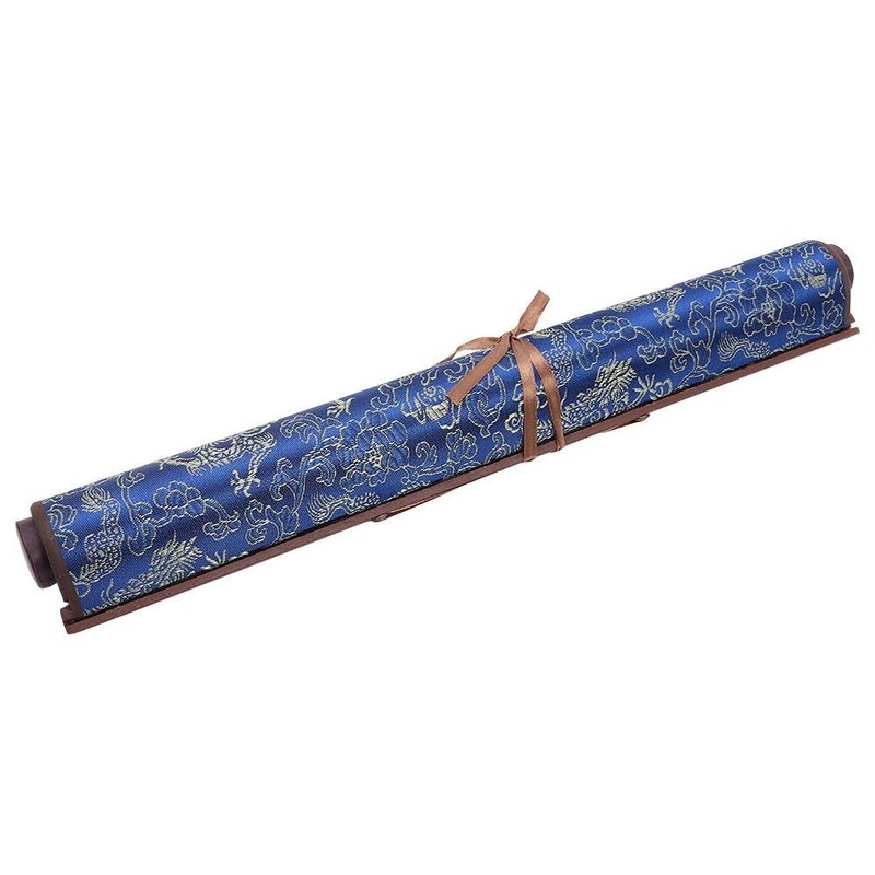 diyhub Calligraphy Water Write Cloth, Blue Chinese Magic Cloth Water