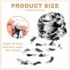 PATIKIL 70 Yards Fur Yarn, 100 Grams Soft Plush Fluffy