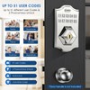 KANFOX KS3 Keyless Entry Door Lock Deadbolt with Keypad,Smart Locks