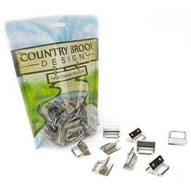 Country Brook Design - 1 Inch Wristlet Key Chain Fob Hardware (Pack of 100)