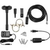 Insignia NS-ANT20DA Compact Outdoor Amplified TV Antenna - Gray