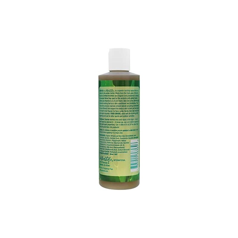 Aloe Life Skin Gel and Herbs, 8 Ounce
