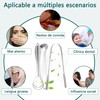 Raspador de Lengua de Acero Inoxidable 6 Piezas para Aliento