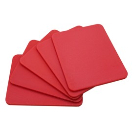 SKIR'CO (18 pcs) Plastic Flat Shims 3 mm, Frame Spacers 53 x 66 mm, Solid Leveling Spacers, Door and Window Frame Packers