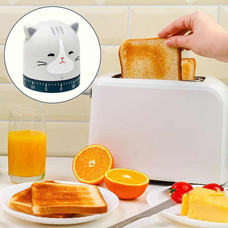 yotutun Kitchen Timer, Mechanical Egg Timer, 60 Minutes Timer for