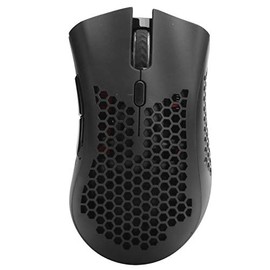01 RGB Mouse, Gamer Mouse BM600 Ajuste de iluminación RGB con Receptor para computadoras portátiles(Black)                                            