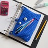 ZIPIT Monster Pencil Case for Kids, Cute 3-Ring Binder Pencil