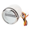 DC 9‑32V 52MM Boat Round Digital Hour Meter High Precise