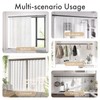 Amazer Spring Tension Shower Curtain Rod, 54-90 Inches Tension Curtain