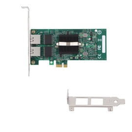 Network Card 82576GB Chip PCIE X1 Gigabit Dual Port Electric Port Desktop Computer Wired Network Adapter