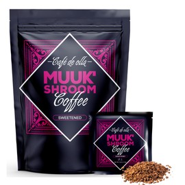 Organic Instant Coffee by MUUK' | Cafe de Olla Flavor | Piloncillo Sweetened | Adaptogen Superfoods for Better Focus, More Energy and Stronger Immune Defense | 15 servings