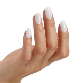 Bluesky Gel Nail Polish 10ml, Milky White - CM01, White Soak-Off Gel Polish For Manicure, Professional, Salon And Home Use, Long Lasting, Chip Resistant, Requires Curing Under UV/LED Lamp