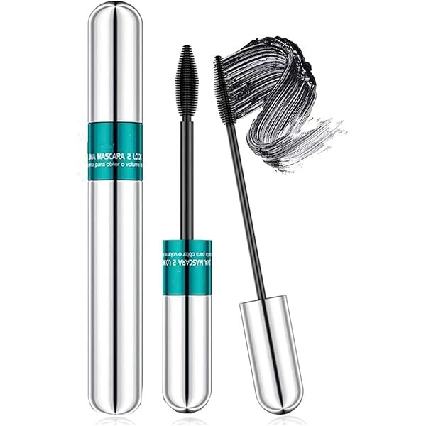 4d silk fiber mascara black volume and length，mascara 5x longer