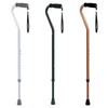 Carex Aluminum Offset Cane with Soft Cushioned Handle - Adjustable