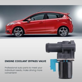 Aswalling HVAC Radiator Heater Control Valve for Escape Fiesta Fusion Connect Engine Coolant Bypass Valve BM5Z-18495-A