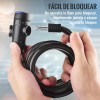 Candado Cable Cadena Seguridad Para Bici O Moto 1.1m Y