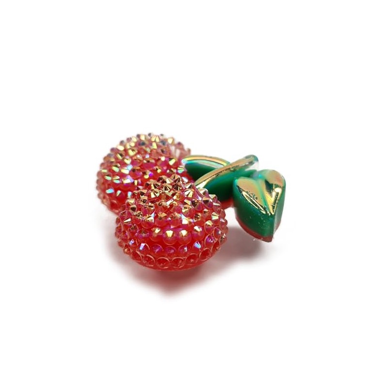 Super Cute Shiny Cherries - Charms For Crocs/Shoes - 3D