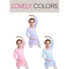 Dancina Skirted Leotards for Girls 4 Pink