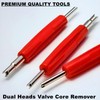 VOTNMIC 6Pcs Valve Core Removal Tool Kit, R134A R12 A/C