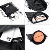 Drawstring Backpack Bag with Front Pocket Waterproof Oxford Cloth, Lightweight