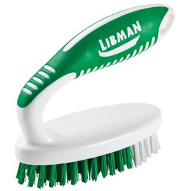 Libman 15 Small Scrub Brush with Ergonomic Handle