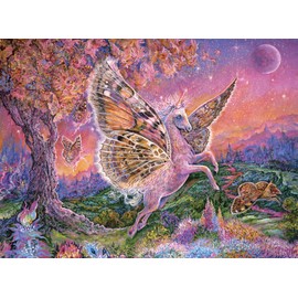 Buffalo Games - Josephine Wall - Fluttercorn Dreamscape - 1000 Piece Jigsaw Puzzle for Adults Challenging Puzzle Perfect for Game Nights - Finished Puzzle Size is 26.75 x 19.75