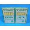 NOS Lot 12 Boxes Standard's Yellow Dustless Chalk New Sealed