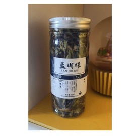 Chinese Herbal Tea Flower Fruit Tea Rose Tea Canned Golden Silk Chrysanthemum Bottled New Scented Tea Health Care Flowers Tea Healthy Green Food (30g Butterfly flower)