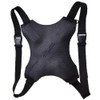 Sword Sheath Back Strap with Over The Back Harness Black