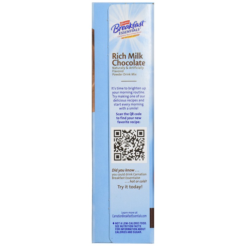 Carnation Breakfast Essentials Light Start Powder Drink Mix, Rich Milk