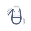 Keyplumb Shower Seal Strip 90cm Bubble Shaped 4-6mm Thick Door