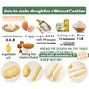 PetriStor Walnut Cookie Mold Maker 16 nut Oreshki Mold Maker