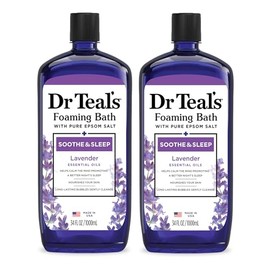 VERSAINSECT ng Bath with Pure Epsom Salt, Soothe & Sleep with Lavender, 34 fl oz (Pack of 2)