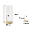Siyecioa Small Acrylic Display Case for Hanging Display Keychain, Plush