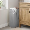 Chrislley 25-Inches Slim Laundry Hamper 60L Narrow Laundry Basket with