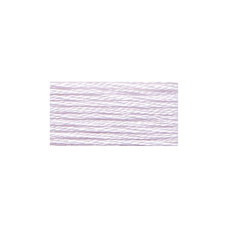 Dmc 6-Strand Embroidery Cotton 8.7Yd-White Lavender