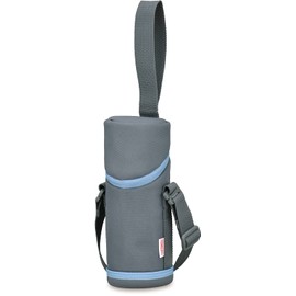 Thermos APG-351 GY-BL My Bottle Pouch with Strap, For 11.8 - 13.5 fl oz (350 - 400 ml), Gray Blue