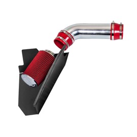 RSG Heat Shield Intake Kit RED Compatible For 96-00 Silverado/Tahoe/Cheyenne/Suburban/Sierra/Yukon/K/C/1500/2500/3500 V8 5.0L 5.7L ONLY