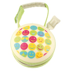 MAM Pod Schnullertasche, praktisch für die Aufbewahrung von 2 Schnullern, Schnullerbox mit Klettverschluss zur flexiblen Befestigung, beige