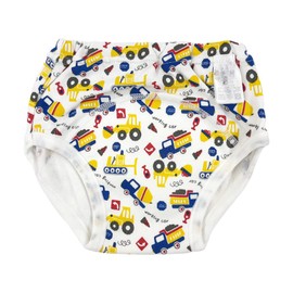 F4022E Baby Training Pants, 3 Layers, Boys 5 Pack, Vehicles, Dinosaurs, etc