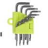 LIHAO 8x Allen Key Set Torx Key Angle Keys Star