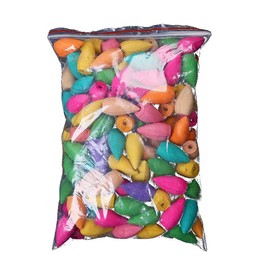 AIMALL Ceramic Backflow Waterfall Smoke Incense Burner Censer Holder Gifts 100 Cones