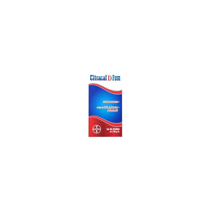 Citracal Tabletas + D, 1495 mg, 60 Piezas