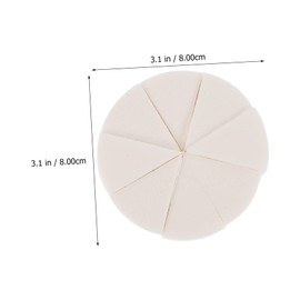 Outanaya 2 Sets Makeup Sponges Latex Cosmetic Wedge Puff for Foundation Blending Compact for Easy Application for Special Occasions Daily Use