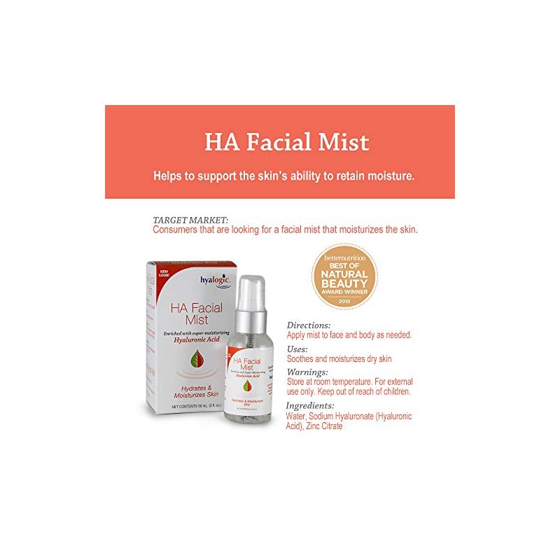 Episilk Facial Mist from Hyalogic 58ml by Hyalogic