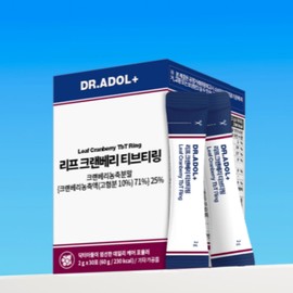 Doctor Adol Dr. Adol Cranberry Tea Ring Powder Stick Powder 30 sachets / 닥터아돌 크랜베리 티브티링 분말 스틱 파우더 30포