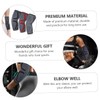 FOMIYES 1pair Elbow Support Sleeve for Women Breathable Elbow Protector