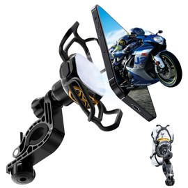 auvstar Handyhalterung Fahrrad,Smartphone Halterung Fahrrad mit TEC Kühlung,Motorrad Handyhalterung,Anti-Shake und Stoßdämpfung,360 Grad Drehbar,für Fahrräder,Motorräder (GW05)